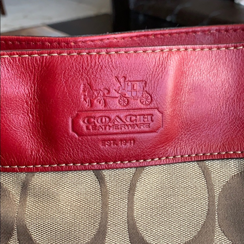 Coach Tote - Picture 2 of 9